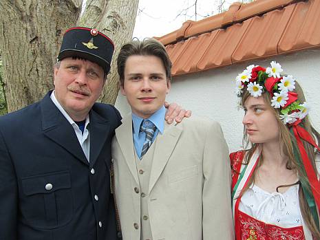 Piroschka bei der Kostuemprobe